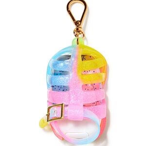 Bath And Body Works Rainbow Jelly Sandal Pocketbac Holder BNWT